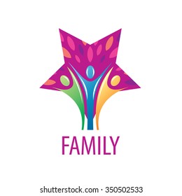 Abstract Vector Sign For The Family And The Union People