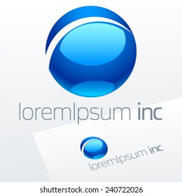 Abstract vector sign. Logo for Business