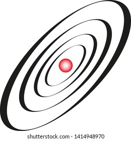 Abstract vector sign template illustration