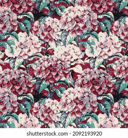 abstract vector small flowers design with a solid background illustration textile digital image, can be used for packaging gift paper or wallpaper