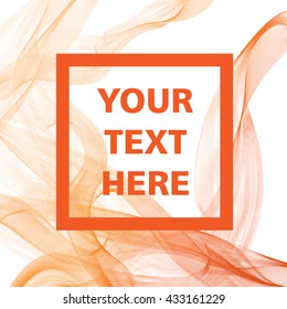 Abstract vector smoke background modern design
