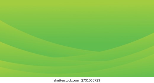 Vector Abstractas Suave Natural Verde Ondulado Diseño de Fondo Vector de Plantilla, Borroso Fondo de Gradiente de Malla Verde con Espacio para texto para Texto, Ilustración vectorial