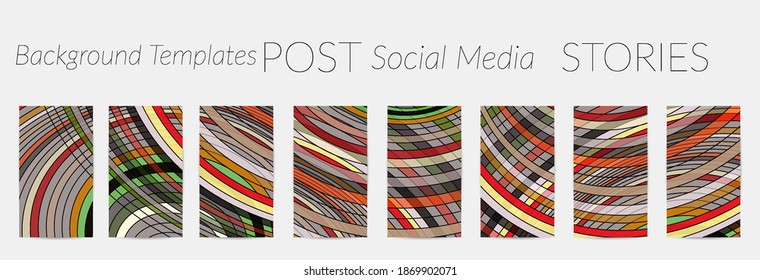 Resumen de vectores de medios sociales borde de fondo con formas geométricas de marco de alambre multicolor. Diseño futurista. Concepto de tecnología digital de modelo de ciencia 3D. Arte de color retro.