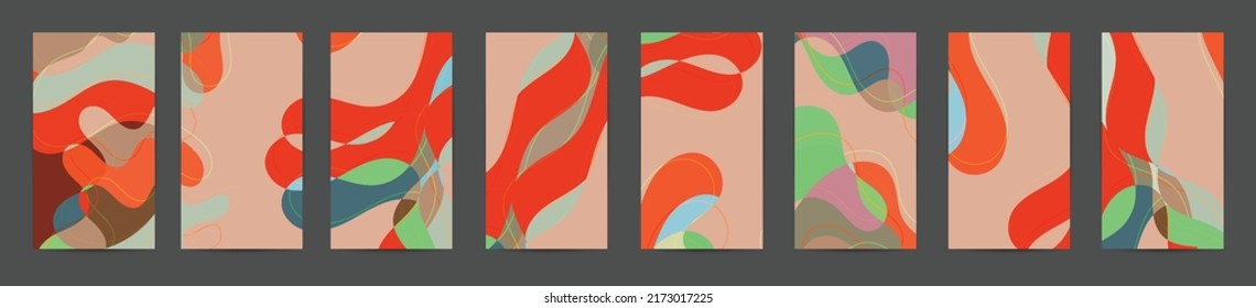 Abstract vector social media backdrop border with multicolored wire frame  geometric shapes. Futuristic design. 3D science model digital technology concept. Retro colored art.