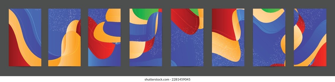 Resumen de vectores de medios sociales borde de fondo con formas geométricas de marco de alambre multicolor. Diseño futurista. Concepto de tecnología digital de modelo de ciencia 3D. Arte de color retro.