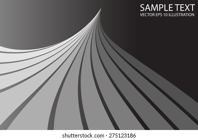 Abstract vector space futuristic background template. Silver abstract lighted futuristic  design illustration