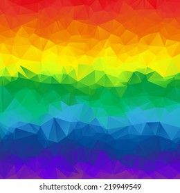 Abstract Vector Spectrum Triangle Background