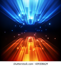 abstract vector speed technology concept background illustration