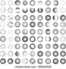 abstract vector spheres 