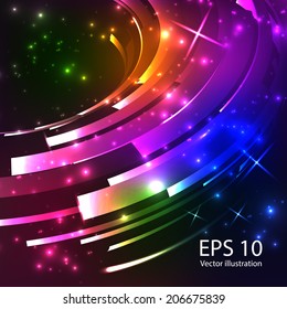 Abstract vector spiral background. EPS 10. 