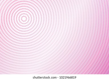 abstract vector spiral dot connect with pantone violet color background