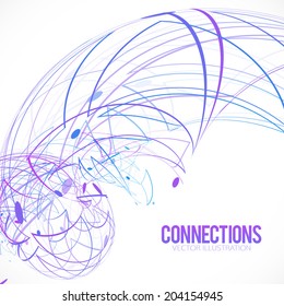 Abstract vector spiral. Vector illustration for your artwork, party flyers, posters.