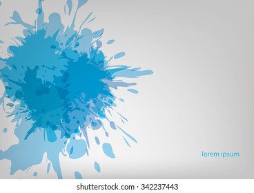 abstract vector splash background