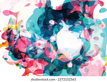 abstract vector splash and liquid gradient color background. illustration vector design background
