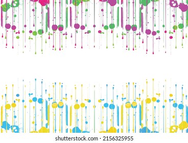 Abstract vector splash and paint color design background . Paint splash color. Vector illustration design background.