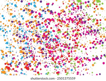 Abstract vector splatter color isolate background design. illustration vector design.