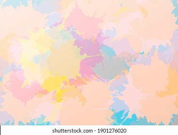 Abstract vector splatter color modern design background. illustration vector design.