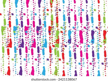 Abstract vector splatter colorful pattern background design. illustration vector design.