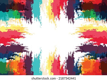 Abstract vector splatter paint color background design. Paint splashes background. illustration vector design.