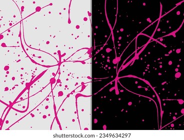Resumen del color rosa de la bandeja vectorial sobre el diseño de fondo blanco y negro. diseño vectorial de ilustración.