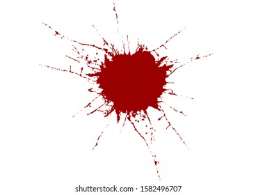 Abstract vector splatter red color background design. illustration vector design.