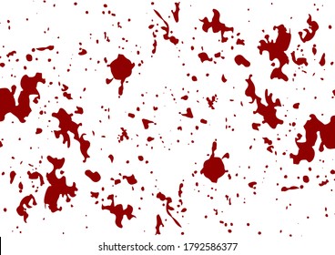 abstrakter, Vektorspat roter Farbkonzeptionshintergrund. Vektorgrafik-Design