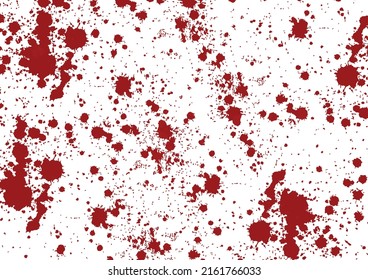 Abstract vector splatter red color isolated background design. illustration vector design.