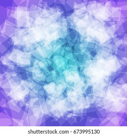 abstract vector spotted background - blue and violet