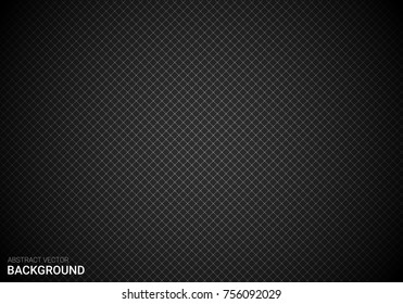 Abstract vector square black gradient background design