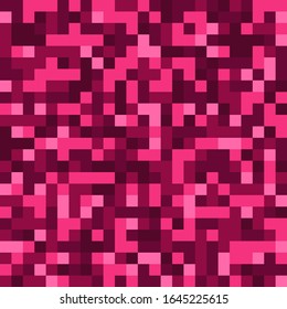 abstract vector square pixel mosaic background.