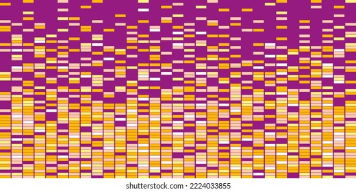 Abstract vector square pixel mosaic background. Grid with colored squares.