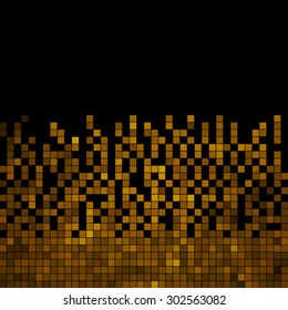 abstract vector square pixel mosaic background