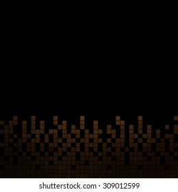 abstract vector square pixel mosaic background