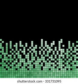 abstract vector square pixel mosaic background