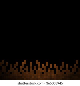 abstract vector square pixel mosaic background