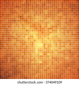 abstract vector square pixel mosaic background