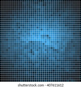 abstract vector square pixel mosaic background
