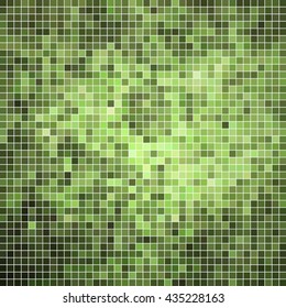 abstract vector square pixel mosaic background
