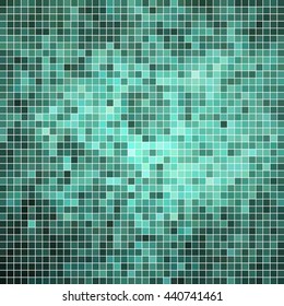 abstract vector square pixel mosaic background