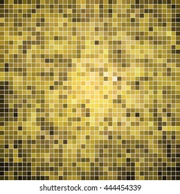 abstract vector square pixel mosaic background