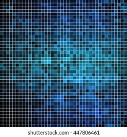 abstract vector square pixel mosaic background