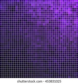 abstract vector square pixel mosaic background