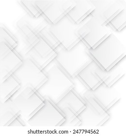 Abstract vector squares background. The template is ready to accommodate your text