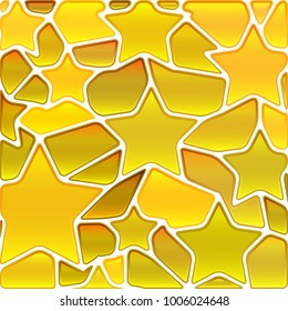 abstract vector stained-glass mosaic background