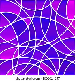 abstract vector stained-glass mosaic background