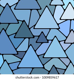 abstract vector stained-glass mosaic background