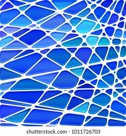 abstract vector stained-glass mosaic background