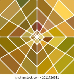 abstract vector stained-glass mosaic background