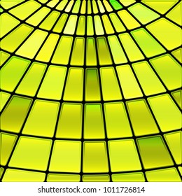 abstract vector stained-glass mosaic background