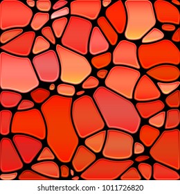 abstract vector stained-glass mosaic background